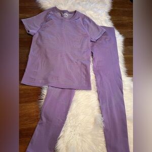 Smartwool Intraknit Active Short Sleeve Shirt and Leggings/Tights XL